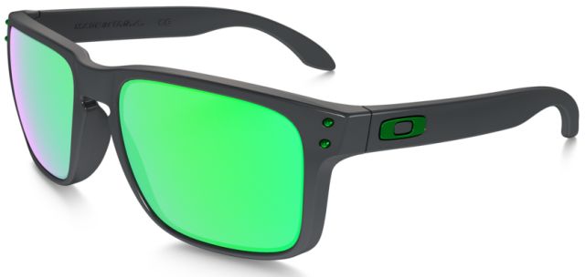 Holbrook in Matte Dark Grey / Jade Iridium