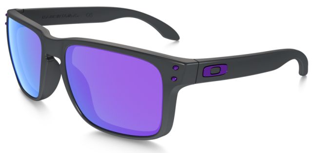 Holbrook in Matte Dark Grey / Violet Iridium