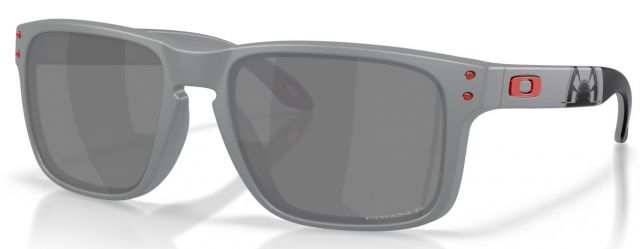Holbrook in Matte Medium Grey / Prizm Black Iridium Polarized