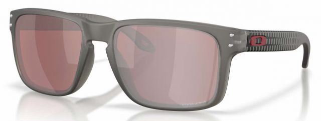 Holbrook in Matte Smoke Grey / Prizm Snow Black Iridium