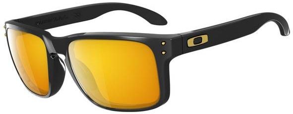 Holbrook in Polished Black / 24K Gold Iridium