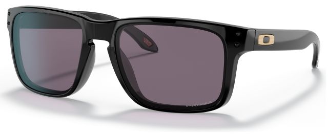 Holbrook in Polished Black w/Woodgrain Icon / Prizm Grey