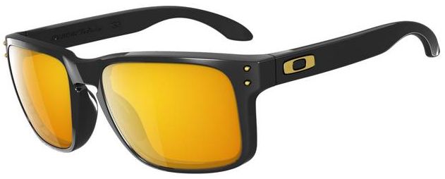 Holbrook in Polished Black / 24K Gold Iridium