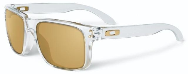 Holbrook in Polished Clear / 24K Gold Iridium