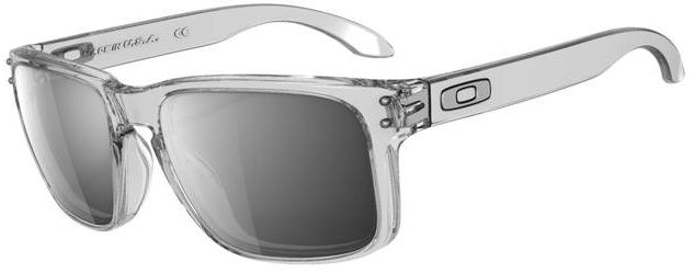 Holbrook in Polished Clear / Chrome Iridium