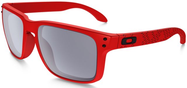 Holbrook in Matte Red B1-B / Grey