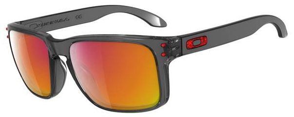 Holbrook in Grey Smoke / Ruby Iridium
