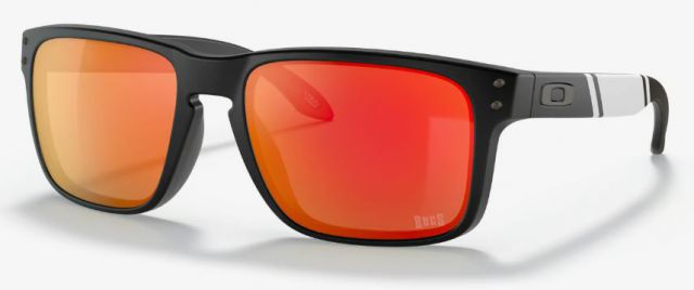 Holbrook in Matte Black / Prizm Ruby Iridium