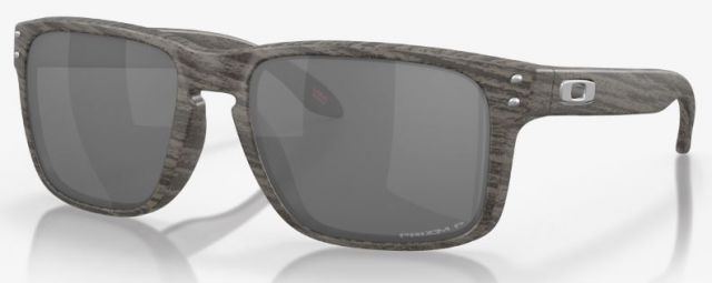 Holbrook in Woodgrain / Prizm Black Iridium Polarized