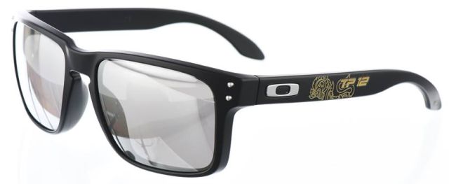 Holbrook in Matte Black / Chrome Iridium