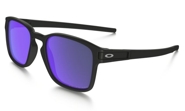 Latch SQ in Matte Black / Violet Iridium Polarized