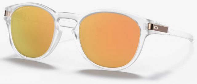 Latch (AF) in Matte Clear / Prizm Rose Gold Polarized