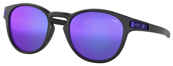 Latch in Matte Black / Violet Iridium