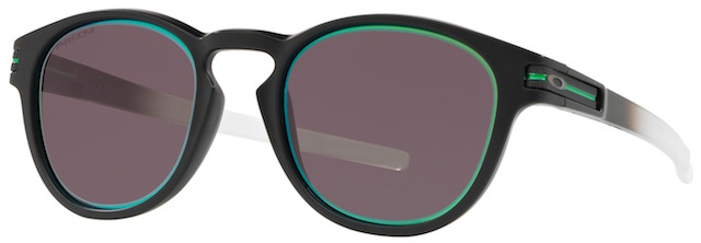 Latch in Matte Black w/Jade Alt-Iridium / Prizm Grey