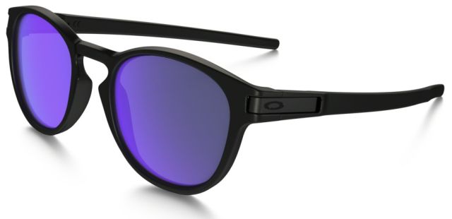 Latch in Matte Black / Violet Iridium