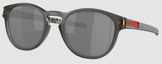 Latch in Matte Grey Smoke / Prizm Black Iridium