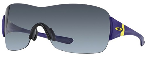 Miss Conduct Squared in Royalty Purple / Black-Grey Gradient