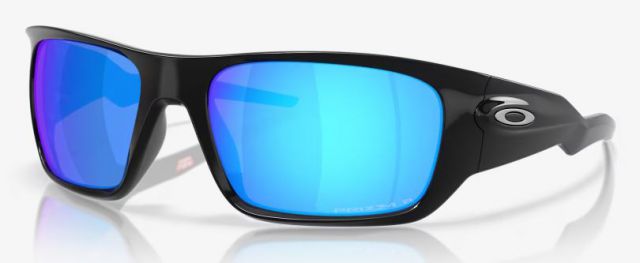 Masseter in Polished Black / Prizm Sapphire Iridium Polarized