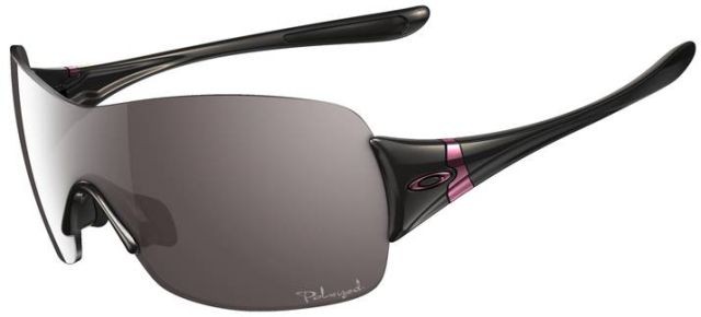 Miss Conduct Squared (AF) in Polished Black / OO Grey Polarized