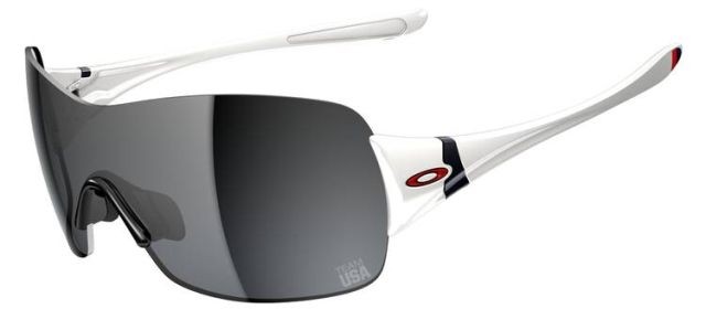 Miss Conduct Squared in Polished White / Black-Grey Gradient