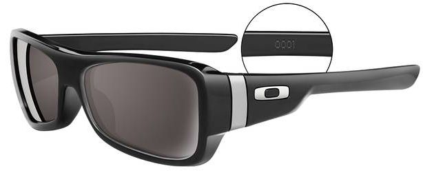 Montefrio (Square O) in Polished Black Limited / Grey