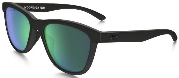 Moonlighter in Matte Black / Jade Iridium Polarized