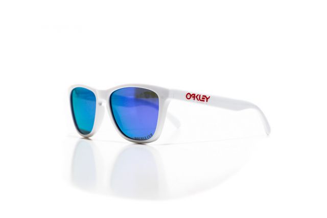Collectors Frogskins in Polished White / Violet Iridium