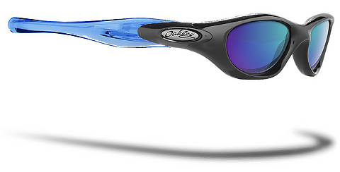 Pocket in Polished Black / OO Blue Iridium