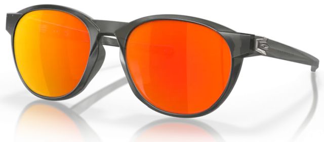 Reedmace (AF) in Matte Grey Smoke / Prizm Ruby Iridium Polarized
