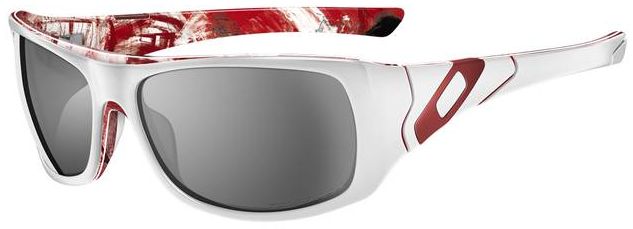Sideways in Polished White w/Print / Grey Polarized
