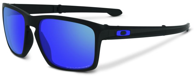 Sliver F in Matte Black / Violet Iridium Polarized