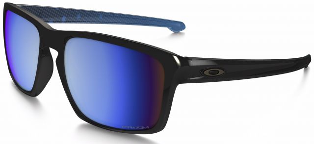 Sliver in Matte Black / Prizm Deep Water Polarized