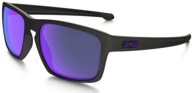 Sliver in Matte Black / Violet Iridium Polarized