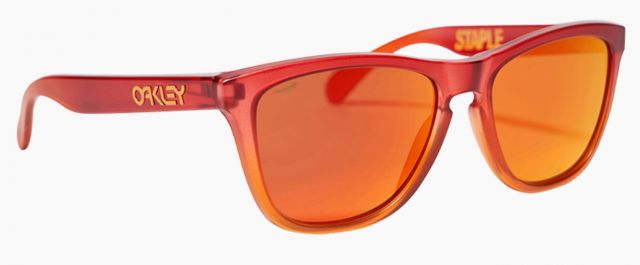 Collectors Frogskins in Red Orange Fade / Prizm Ruby
