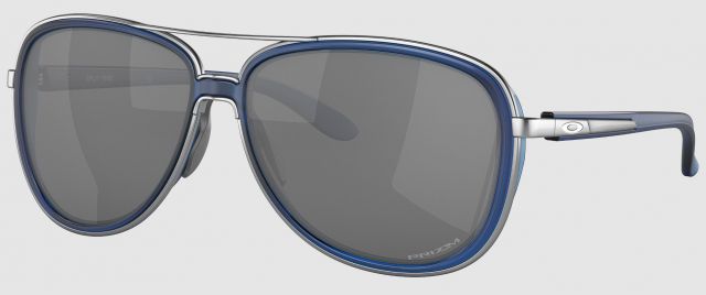 Split Time in Matte Transparent Blue / Prizm Black Iridium