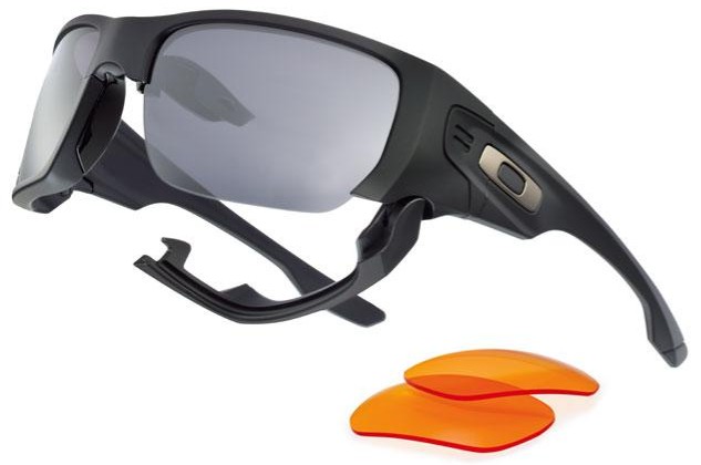 Style Switch in Matte Black w/Persimmon / Warm Grey