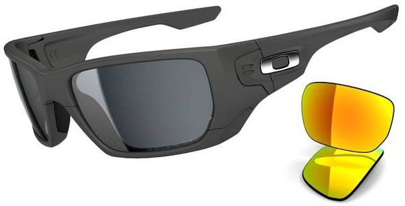 Style Switch in Matte Dark Grey w/Fire Iridium / Grey Polarized