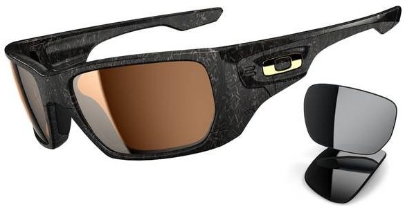 Style Switch in Polished Black Gold Ghost Text w/Black Iridium / Tungsten Iridium