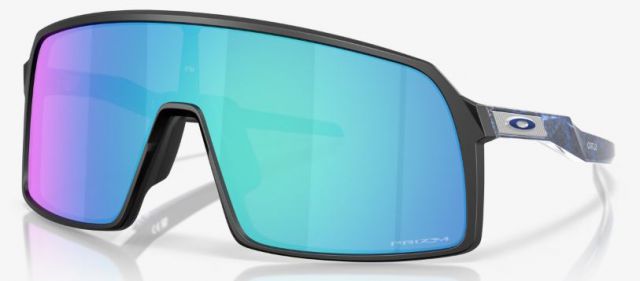 Sutro (AF) in Matte Black-Crystal Blue Aurora / Prizm Sapphire Iridium Polarized