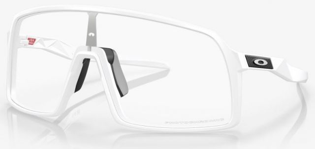 Sutro (AF) in Matte White / Clear Black Photochromatic