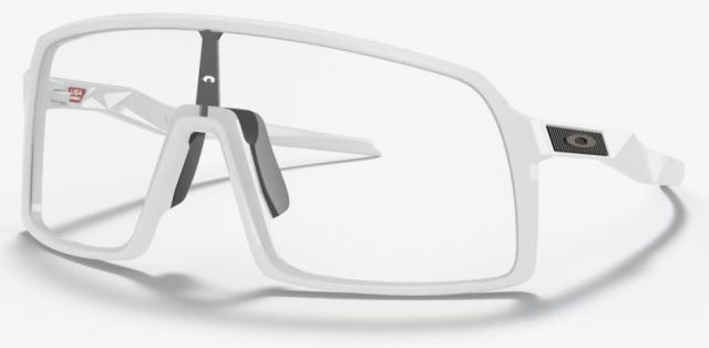 Sutro (AF) in Polished White / Clear