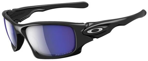 Ten in Polished Black / Deep Blue Polarized