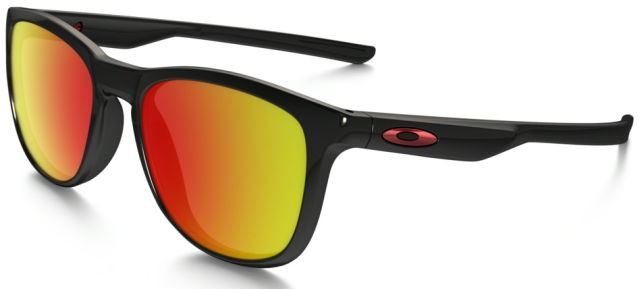 Trillbe X in Polished Black / Ruby Iridium
