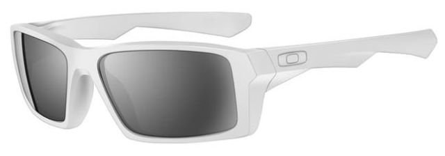 Twitch (Square O) in Polished White / Black Iridium