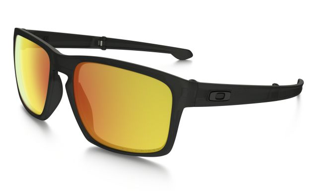 Sliver F in Matte Black Ink / Fire Iridium Polarized
