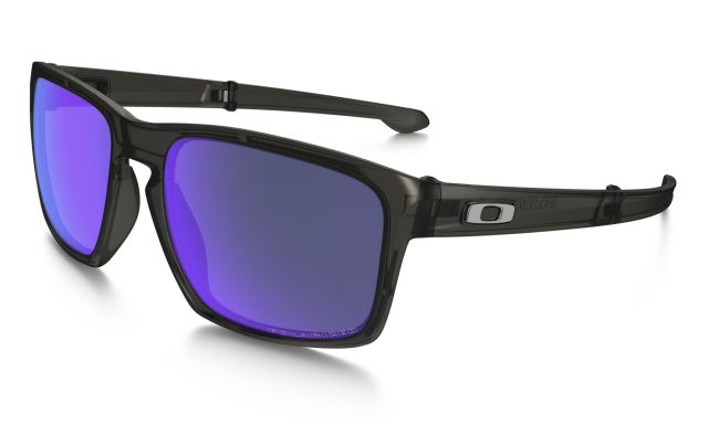 Sliver F in Matte Gray Ink / Violet Iridium Polarized