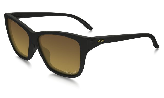 Hold On in Matte Black / Brown Gradient Polarized