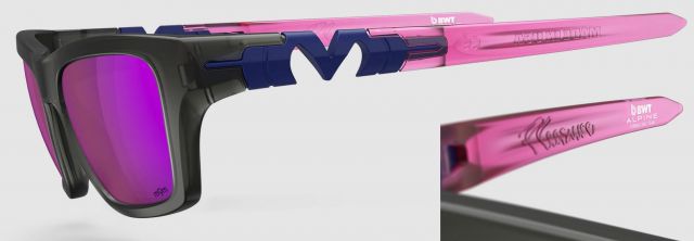 Pleasure in Smoke Black / Pink / Amethyst Plasmachromatic m9m