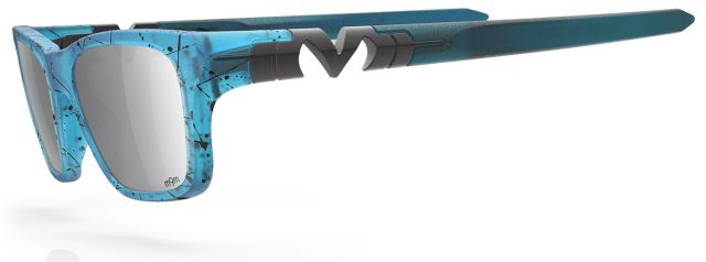 Business in Matte Ice / Black Splatter / Silver Plasmachromatic m9m