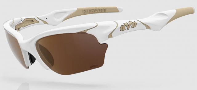 Gigawatt in Gloss White / Sand / Copper Plasmachromatic m9m